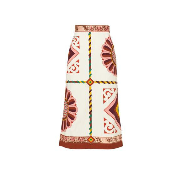 La Double J Baia A-Line Midi Skirt - L - Picture 1 of 5